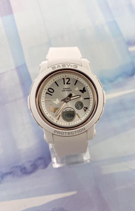 Casio Casio Baby-G BGA-290BD-7A женские часы серебристый циферблат на запястье